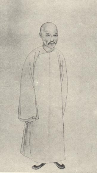 桂馥像取自《清代学者像传》第二集,叶公绰辑,杨鹏秋摹绘。